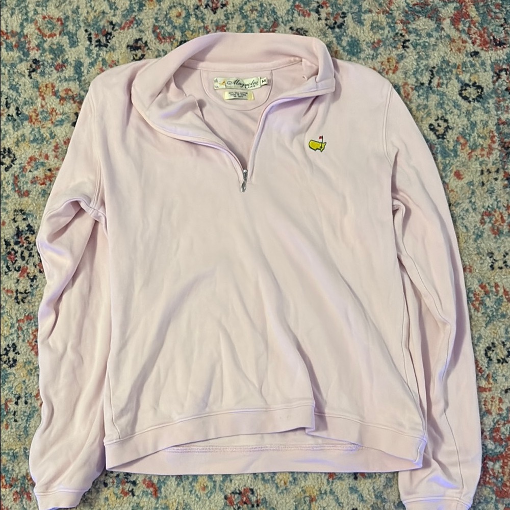 Masters Purple Relaxed Polo Sweatshirt